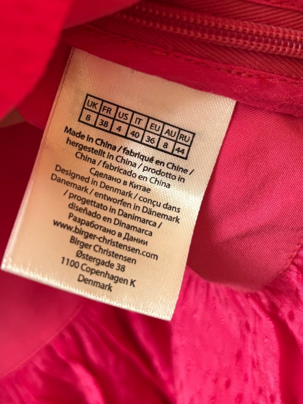 BIRGER CHRISTENSEN $220 • 18” PTP • Tracy Pleated Printed Jacquard Blouse NEW - Picture 6 of 11